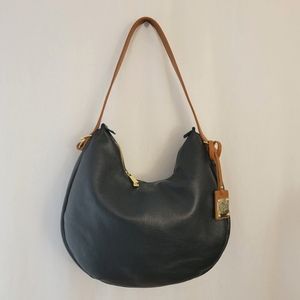 Valentina Leather Hobo Bag